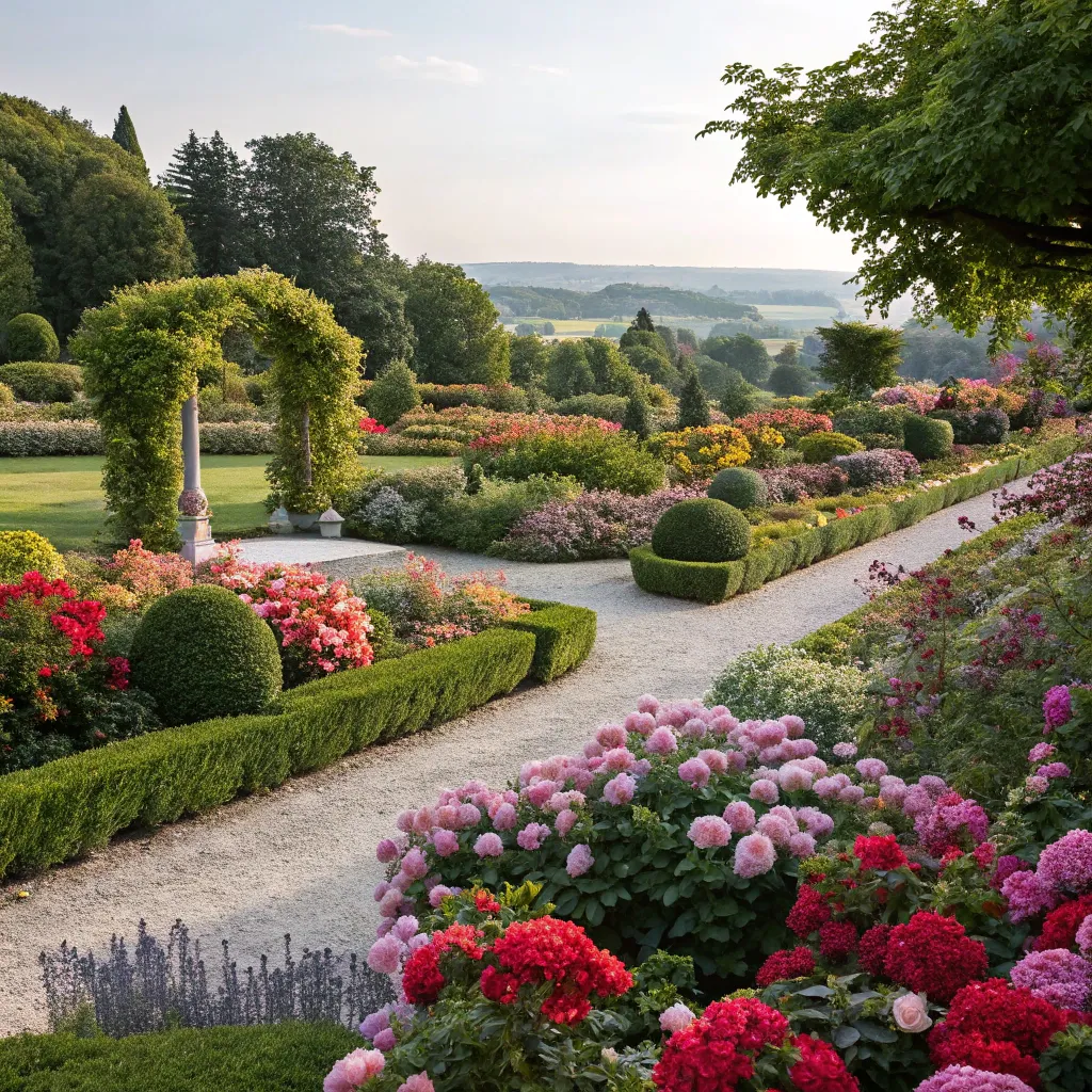Beautifully designed landscape
